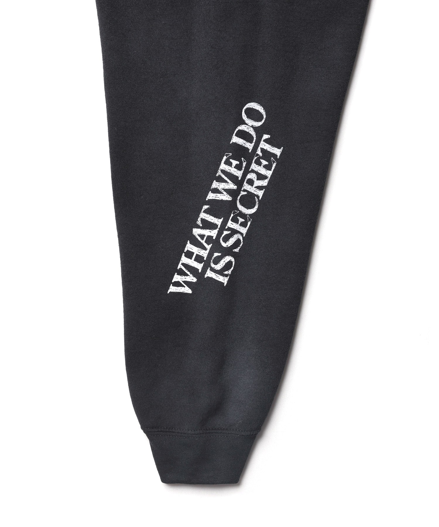 LIBERAIDERS HANDWRITING PRINT HOODIE BLACKの画像