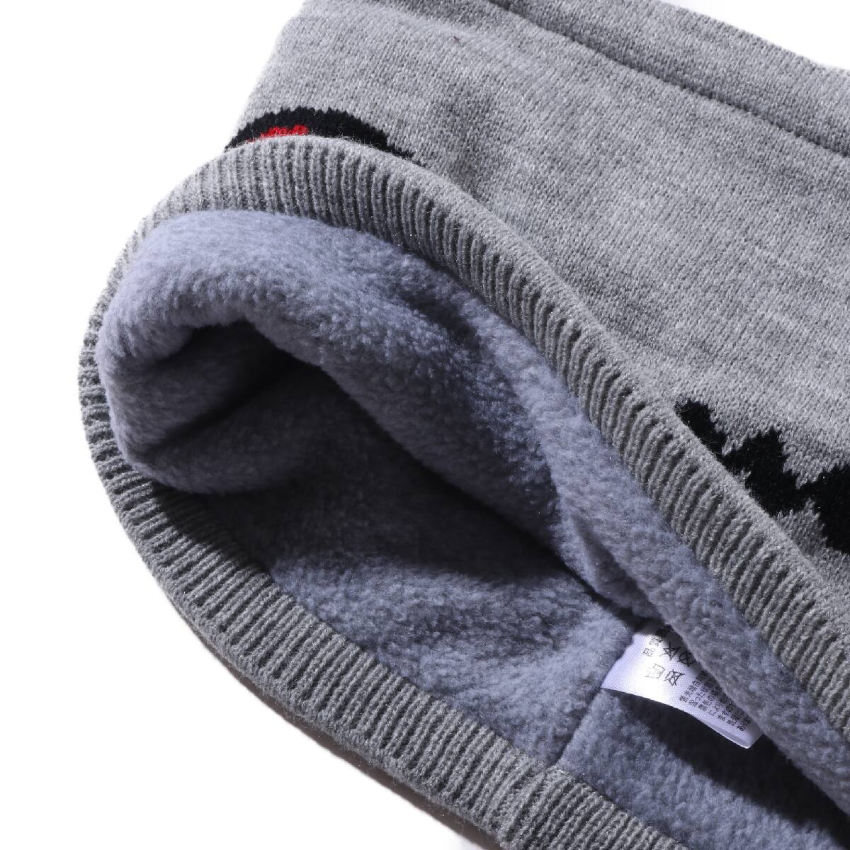 Champion ジャガード ネックウォーマー グレー 19fa I Champion ジャガード ネックウォーマー グレー 19fa I