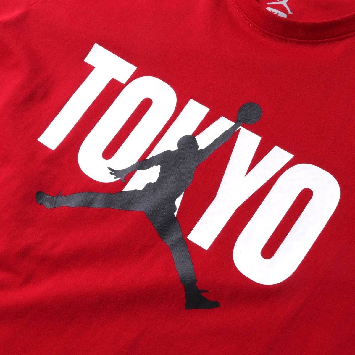 JORDAN BRAND AS MJ BACK IN TOKYO SS TEE GYM RED 20SU-I