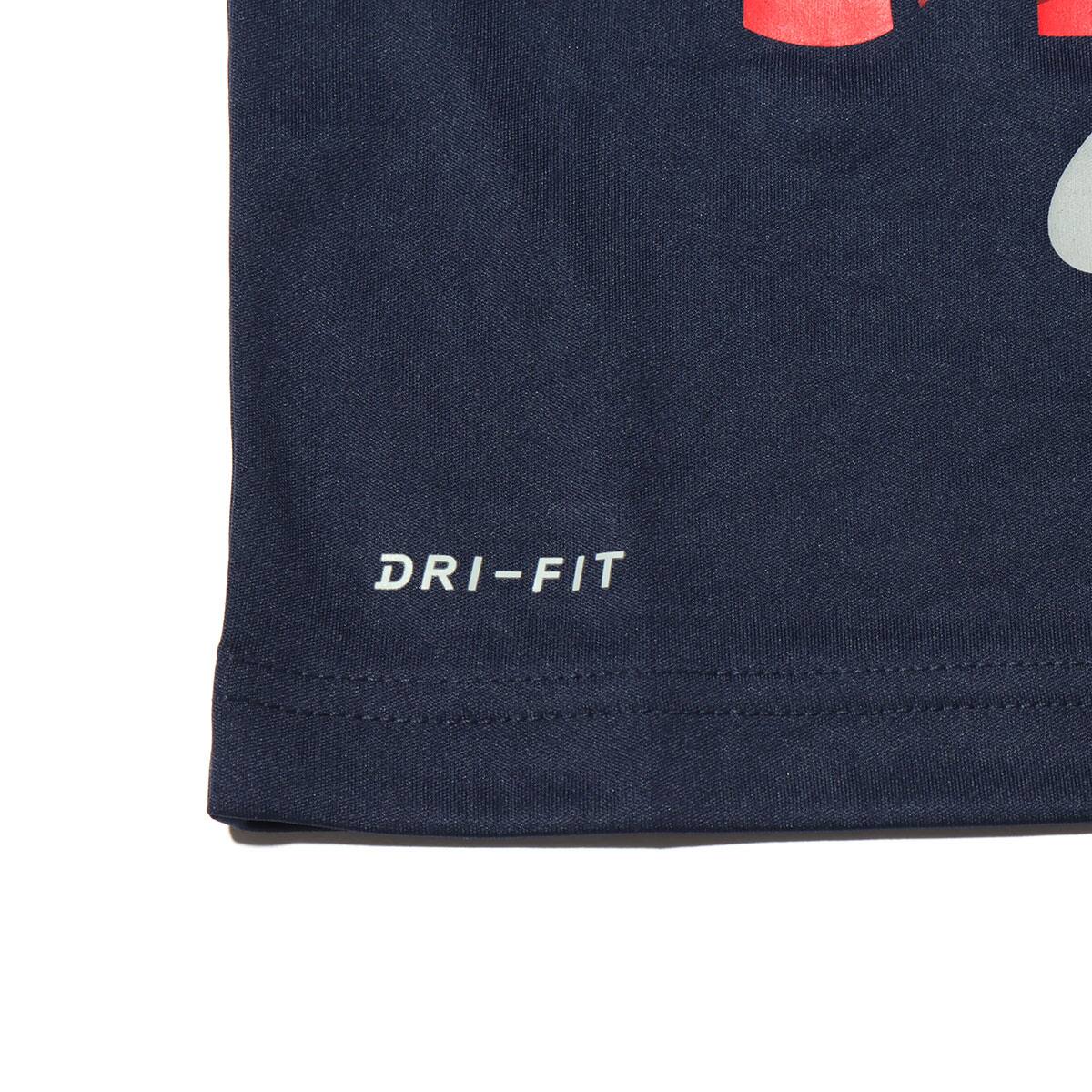 NIKE MUST NONSTOP DRI-FIT RAGRAN L/S TEE OBSIDIANの画像