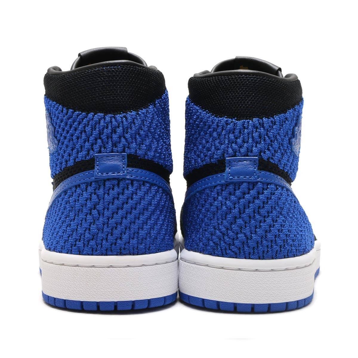 JORDAN BRAND AIR JORDAN 1 RET HI FLYKNIT BG BLACK/GAME ROYAL