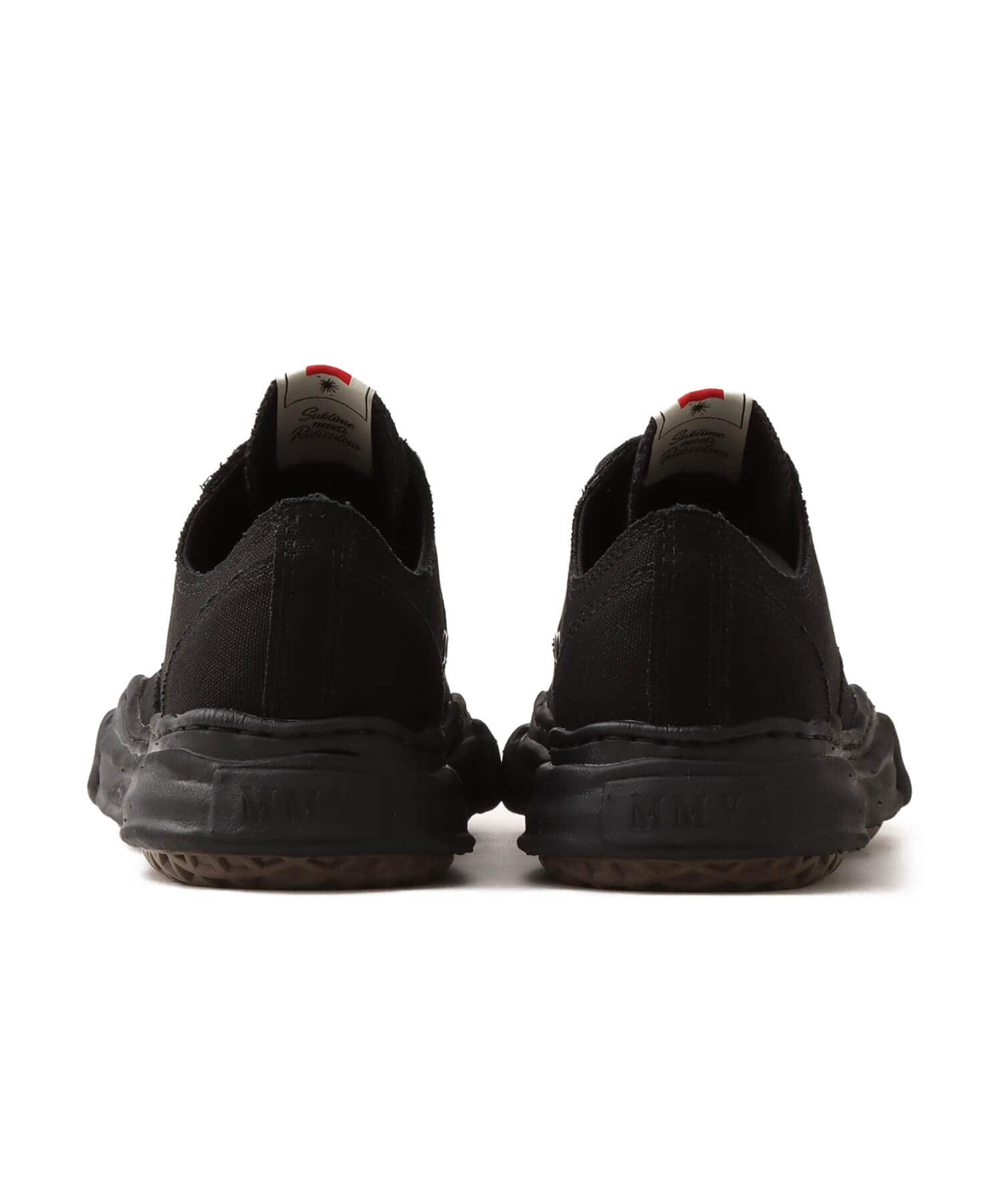 MAISON MIHARA YASUHIRO PETERSON LOW/CANVAS ブラック/ブラックの画像