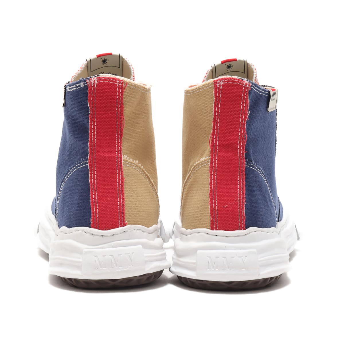 Maison MIHARA YASUHIRO OG CANVAS HITOP NAVY/BEIGEの画像