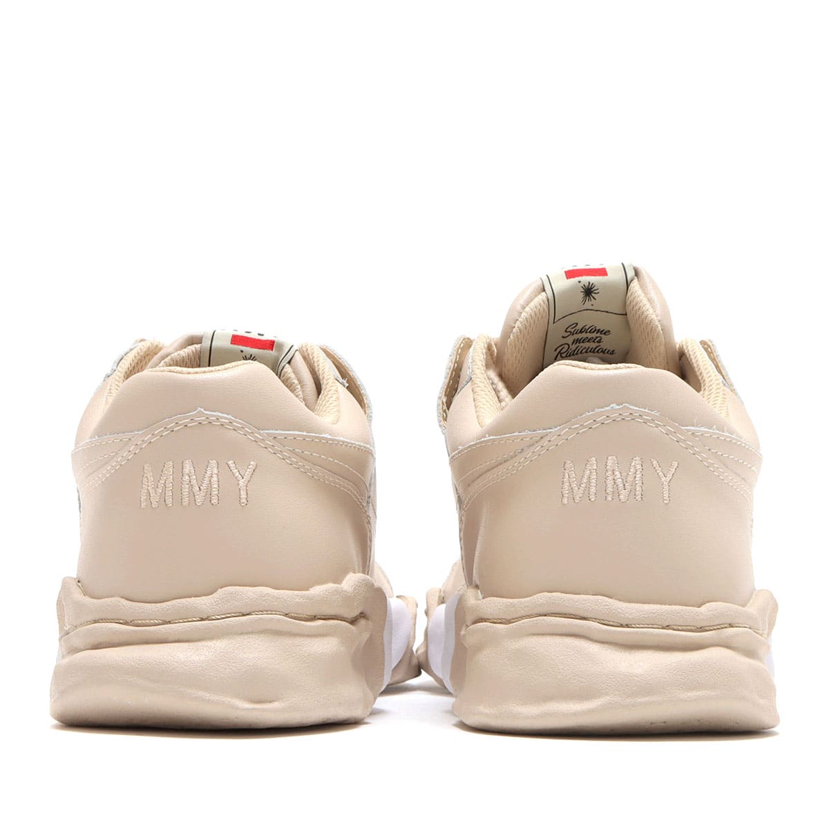 Maison MIHARA YASUHIRO PARKER LEATHER LOW-T ベージュの画像