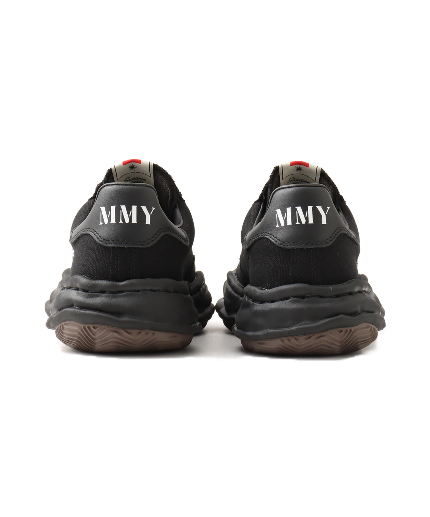 MAISON MIHARA YASUHIRO BLAKEY LOW/CANVAS ブラック/ブラックの画像