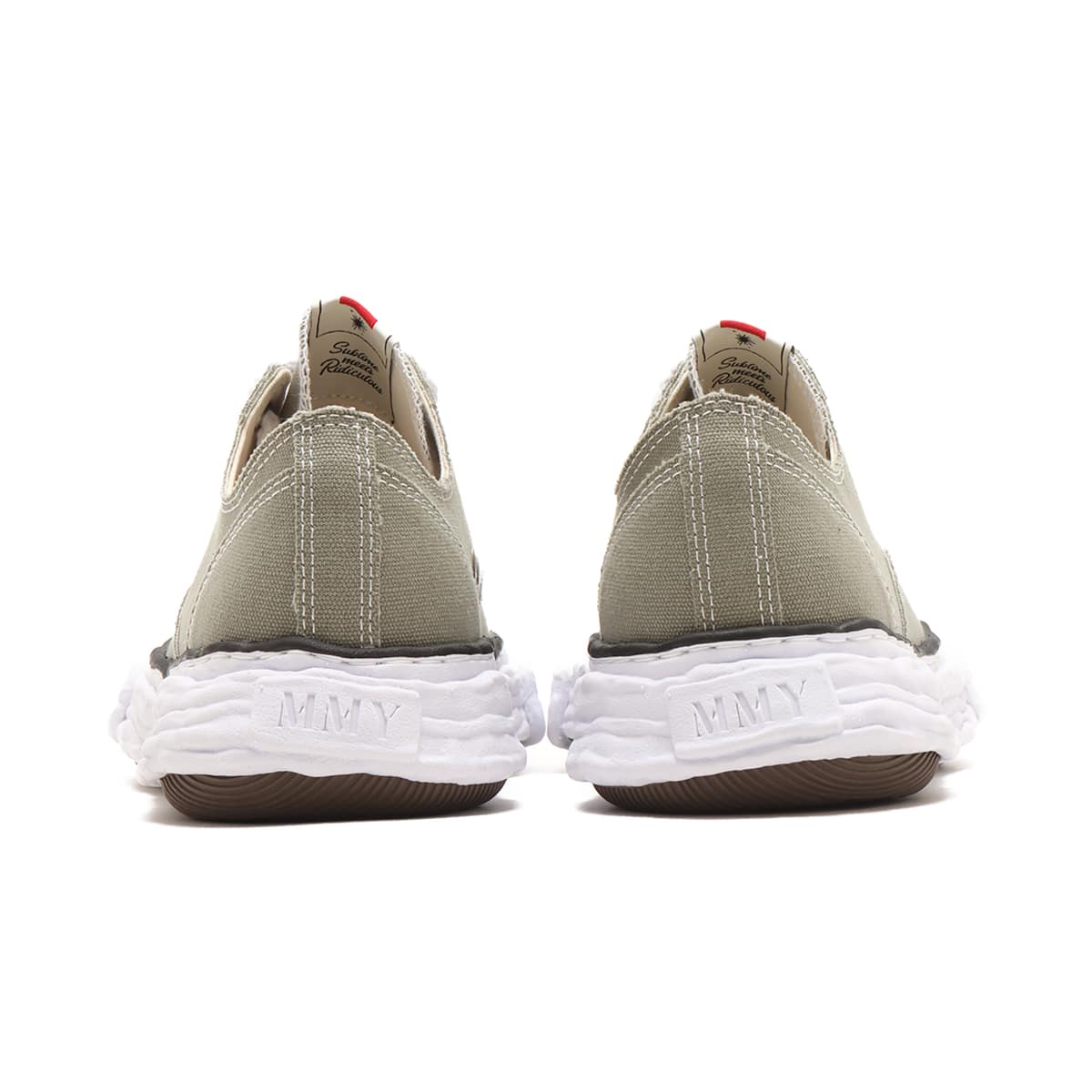 Maison MIHARA YASUHIRO PETERSON23 LOW CANVAS グリーンの画像
