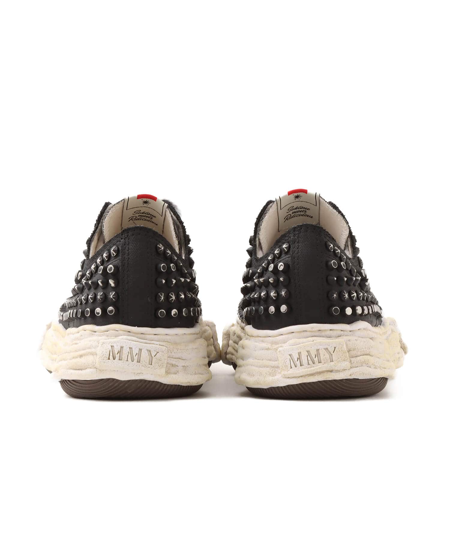 MAISON MIHARA YASUHIRO PTSN23 Studs Low-Top ブラックの画像