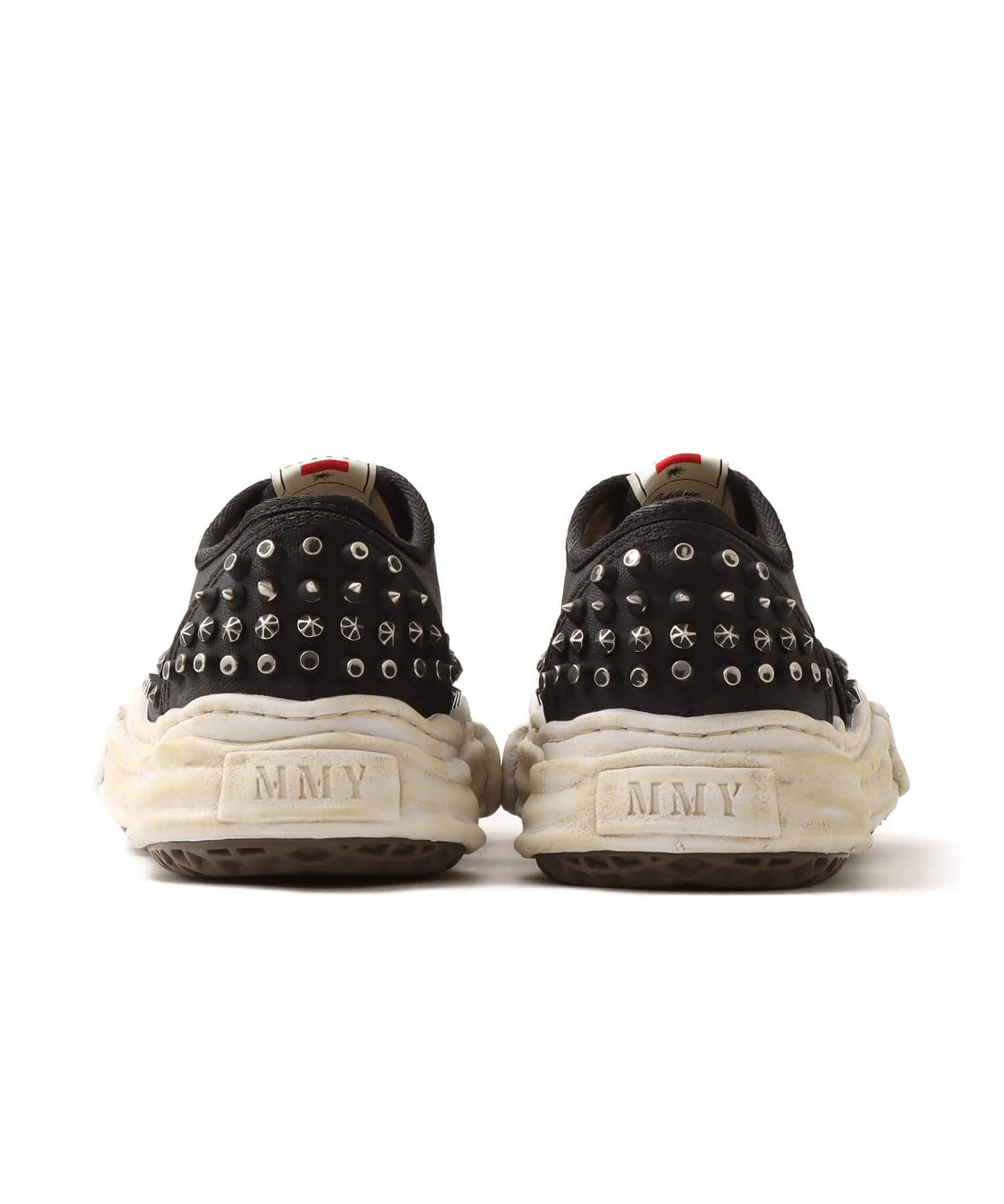 MAISON MIHARA YASUHIRO BAKER Studs Low-Top ブラックの画像