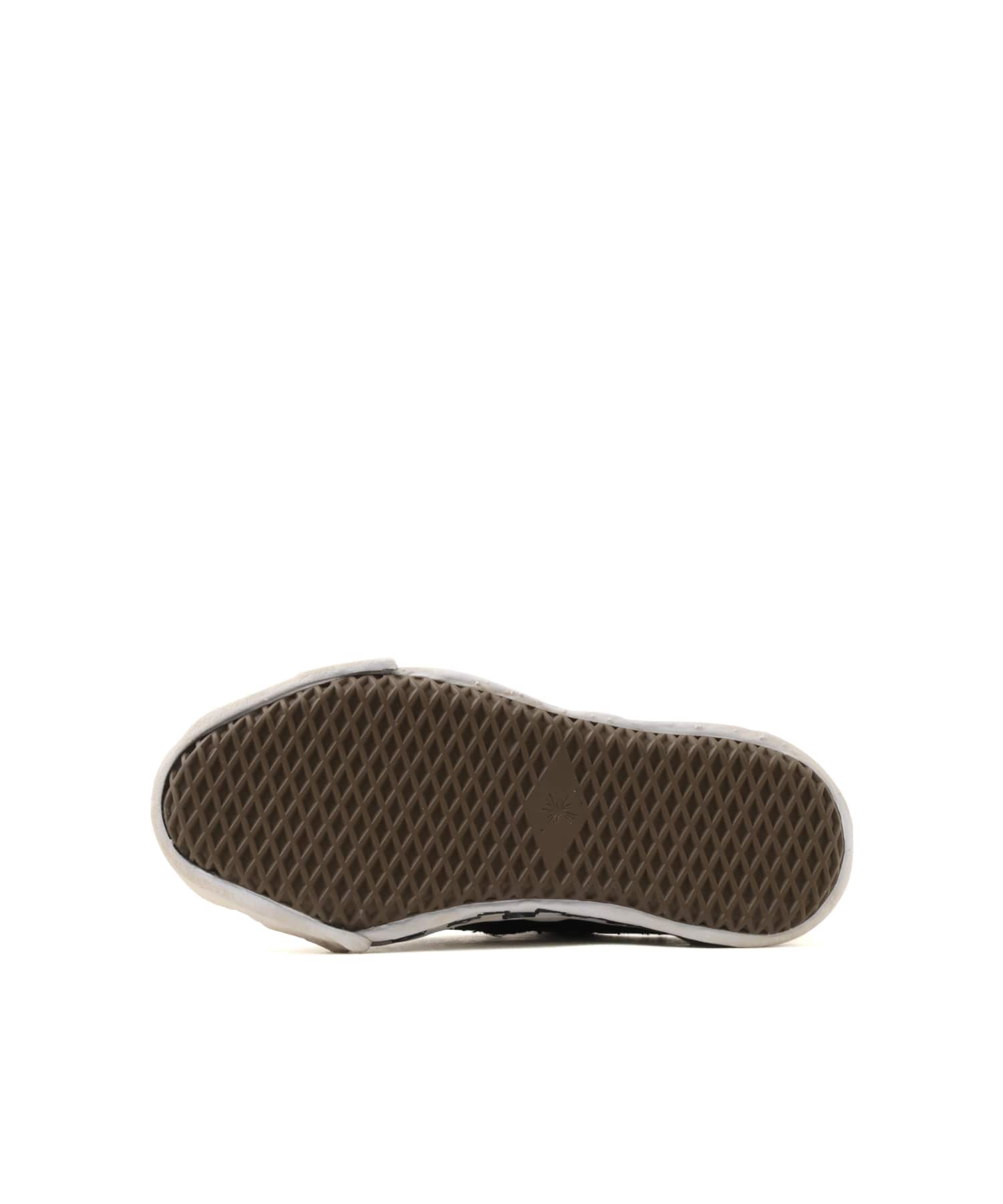 MAISON MIHARA YASUHIRO HANK GRAFFITI SOLE LOW-TOP SNEAKERS ブラックの画像