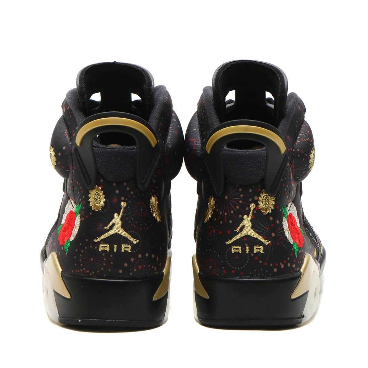 JORDAN BRAND AIR JORDAN 6 RETRO CNY BLACK/METALLIC GOLD-MULTI-COLOR