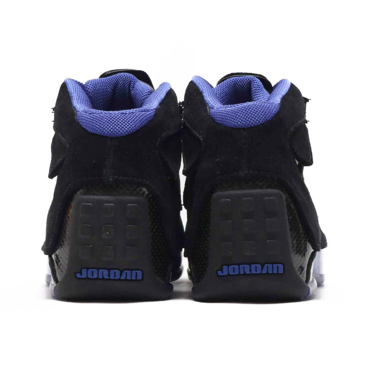 JORDAN BRAND AIR JORDAN 18 RETRO BLACK/METALLIC SILVER-SPORT ROYAL 18HO-Iの画像