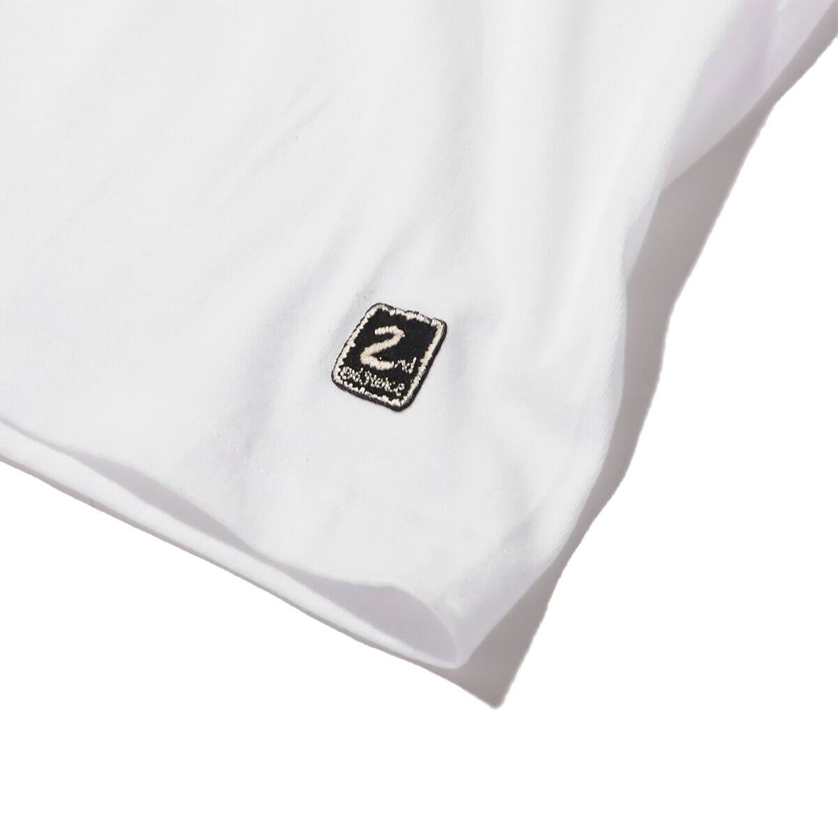 2nd existence PATCHWORK PHOTO TEE WHITE 21SP-Iの画像