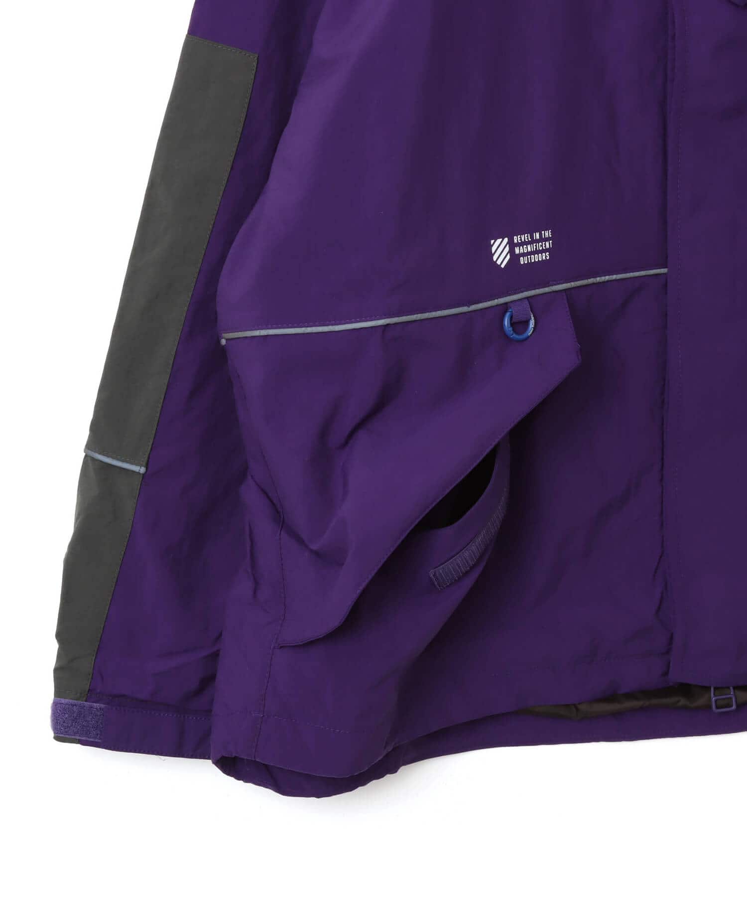 New Balance HOODED TASLAN JACKET チームパープルの画像