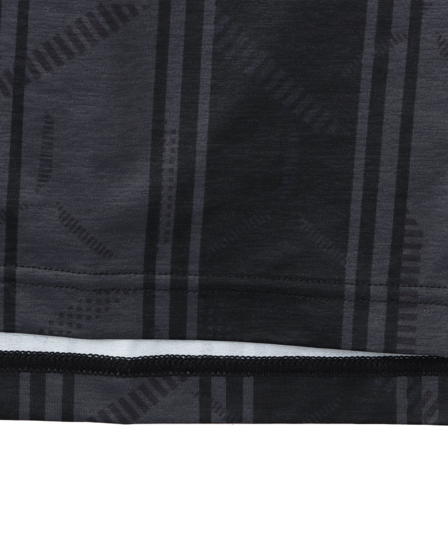 New Balance GRAPHIC POLO LONG SLEEVE SHIRTS ブラックの画像