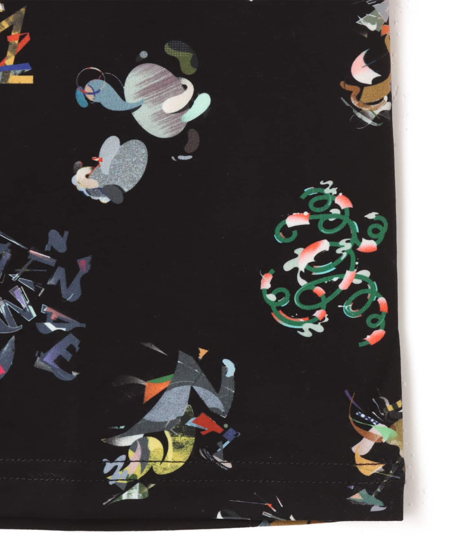 New Balance x GCP Run T-Shirt AOP BLACKの画像