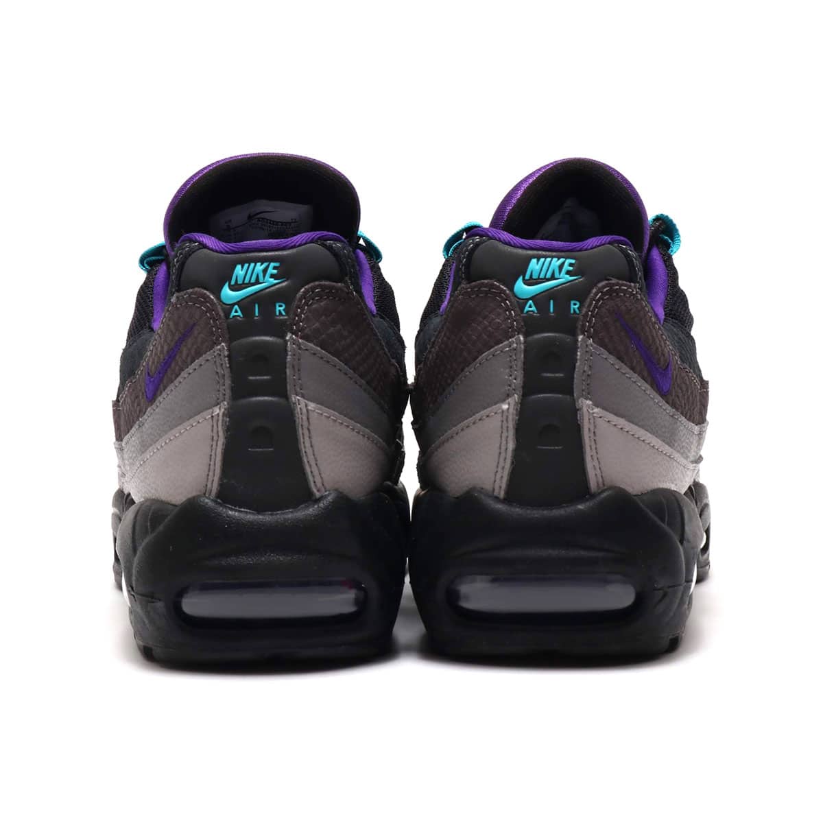NIKE AIR MAX 95 LV8 (BLACKCOURT PURPLE TEAL NEBULA) 19FA S Nike Air Max 95 LV8 (Black Court Purple Teal Nebula) | HHV