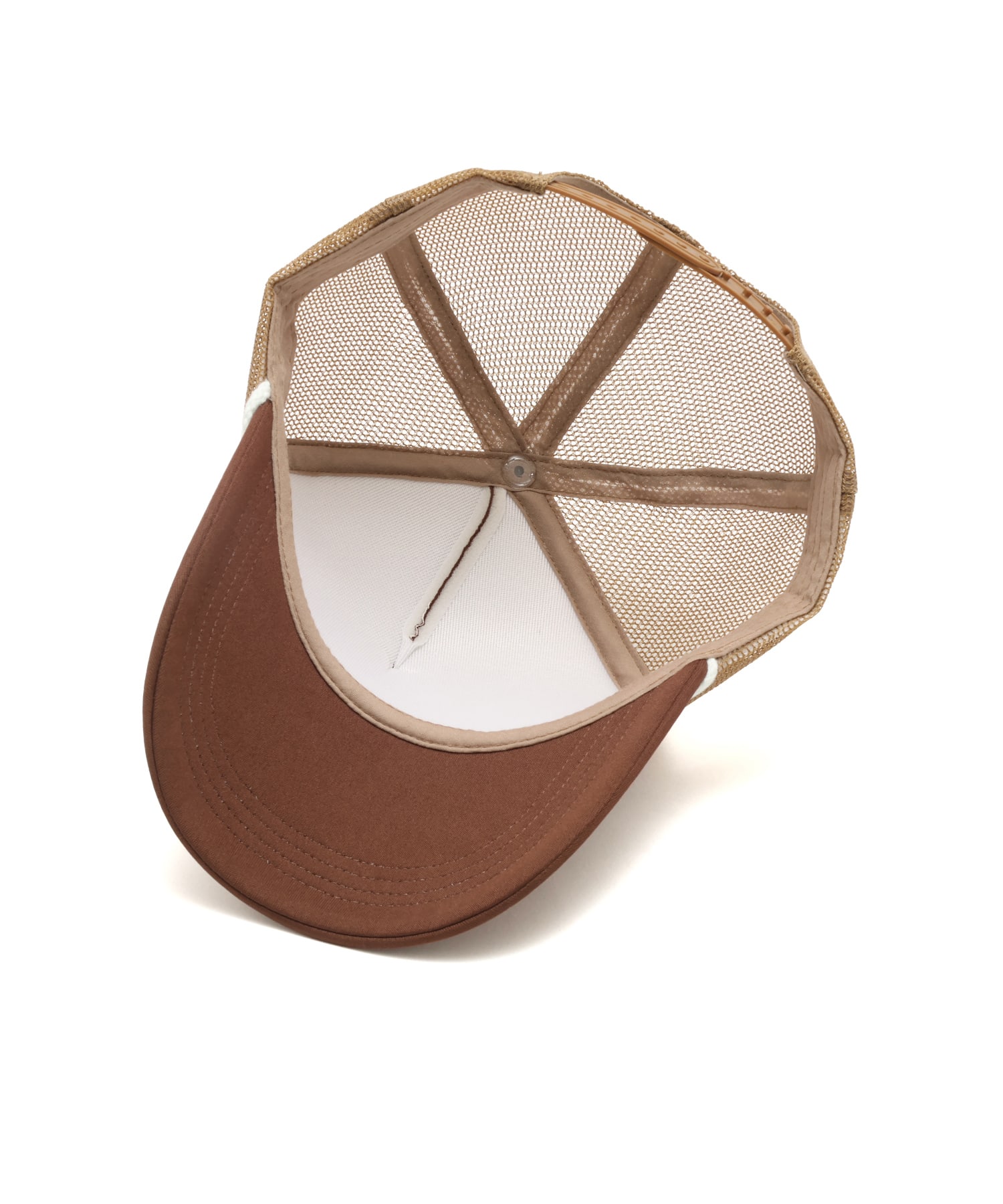 atmos pink SIGNAL Logo Cap BROWNの画像