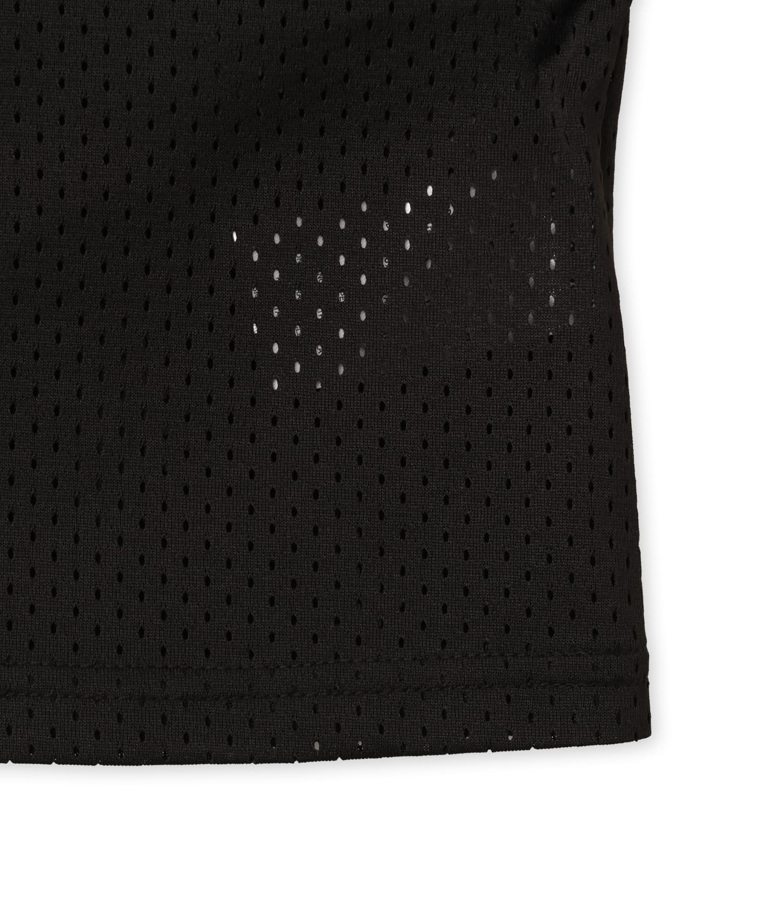 atmos pink Mesh LS Hoodie Tops BLACKの画像