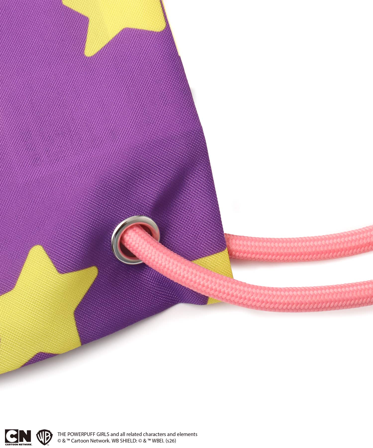 The Powerpuff Girls x atmos pink Knapsack Bag PURPLEの画像