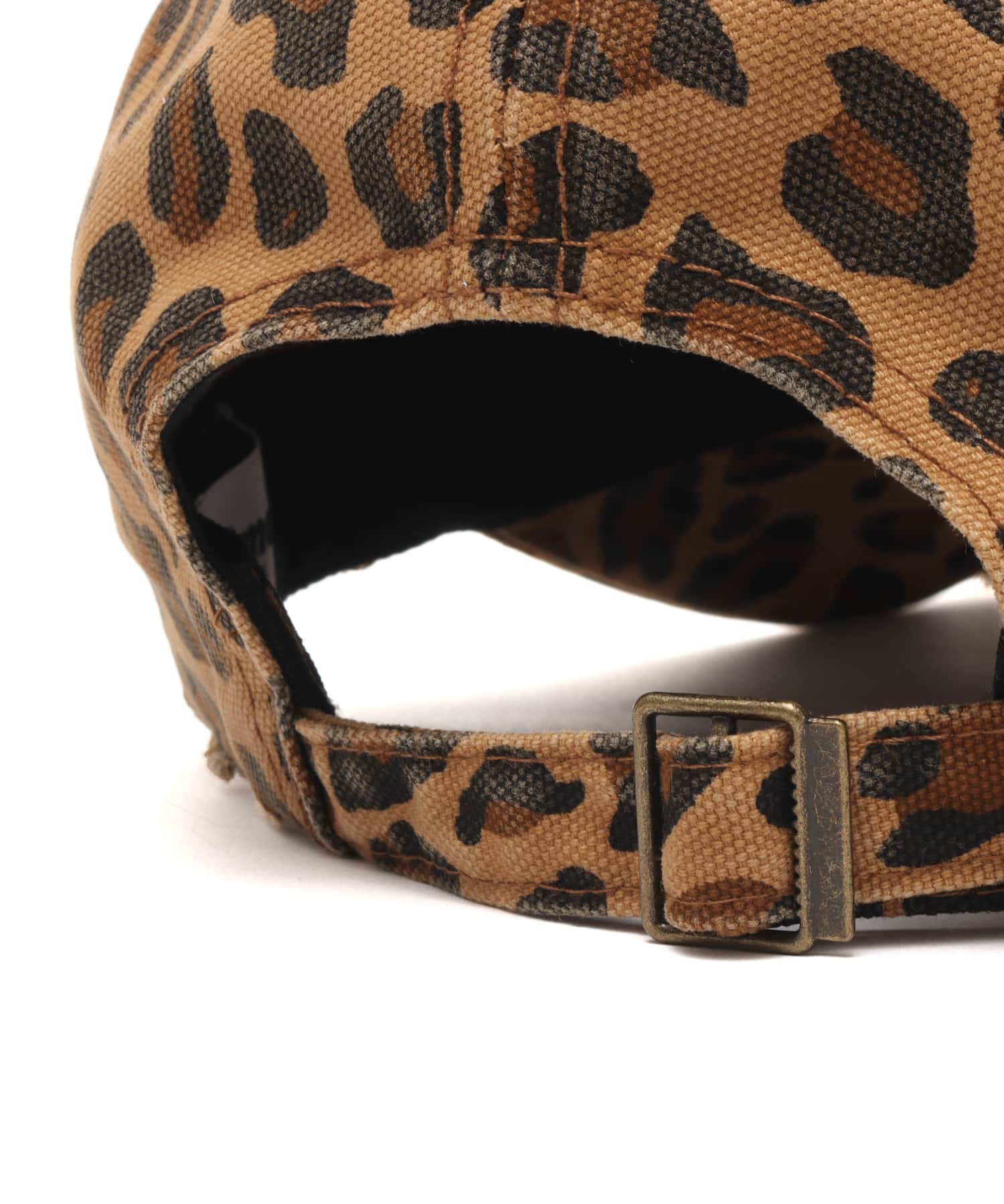 atmos pink Leopard Damage Cap BEIGEの画像