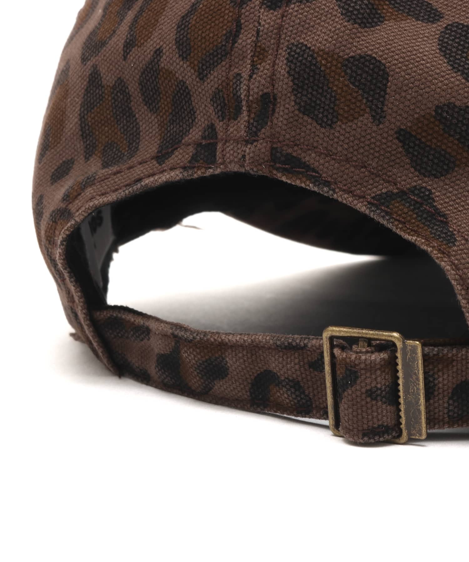 atmos pink Leopard Damage Cap BROWNの画像