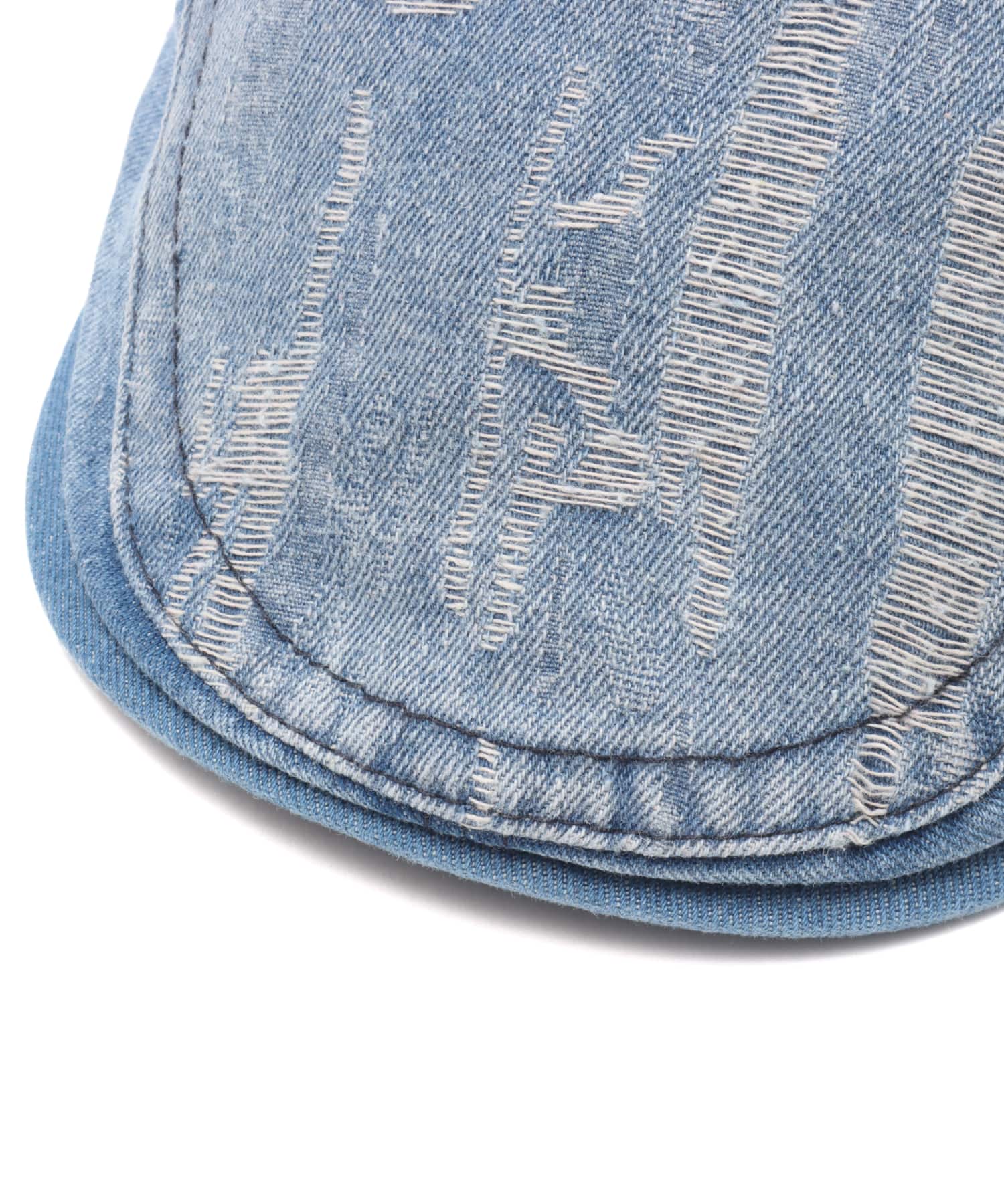 atmos pink Indigo Damage Casquetto BLUEの画像