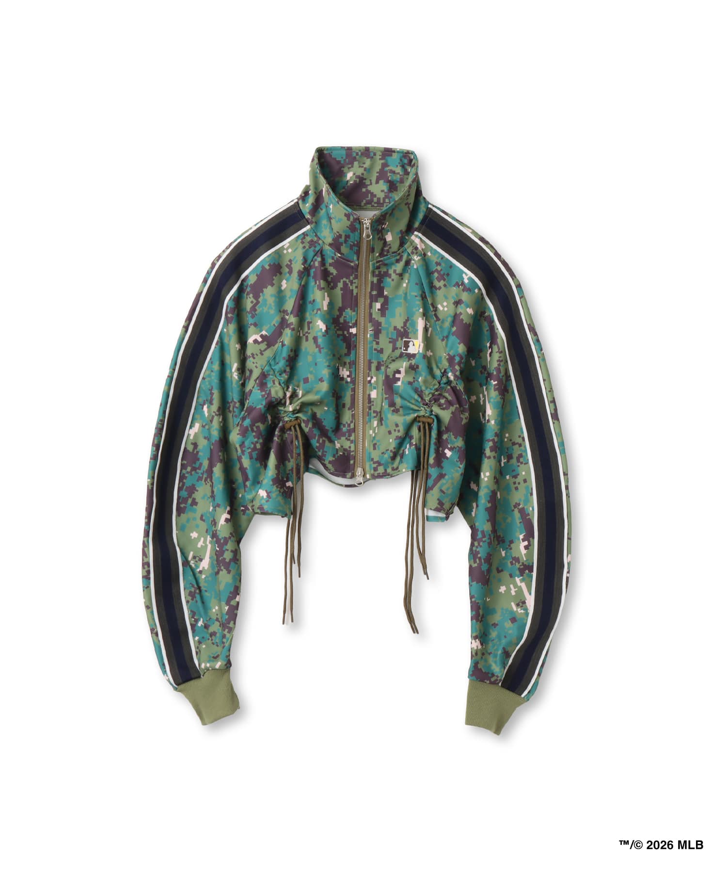 atmos pink x MLB Track Jackt CAMOUFLAGEの画像