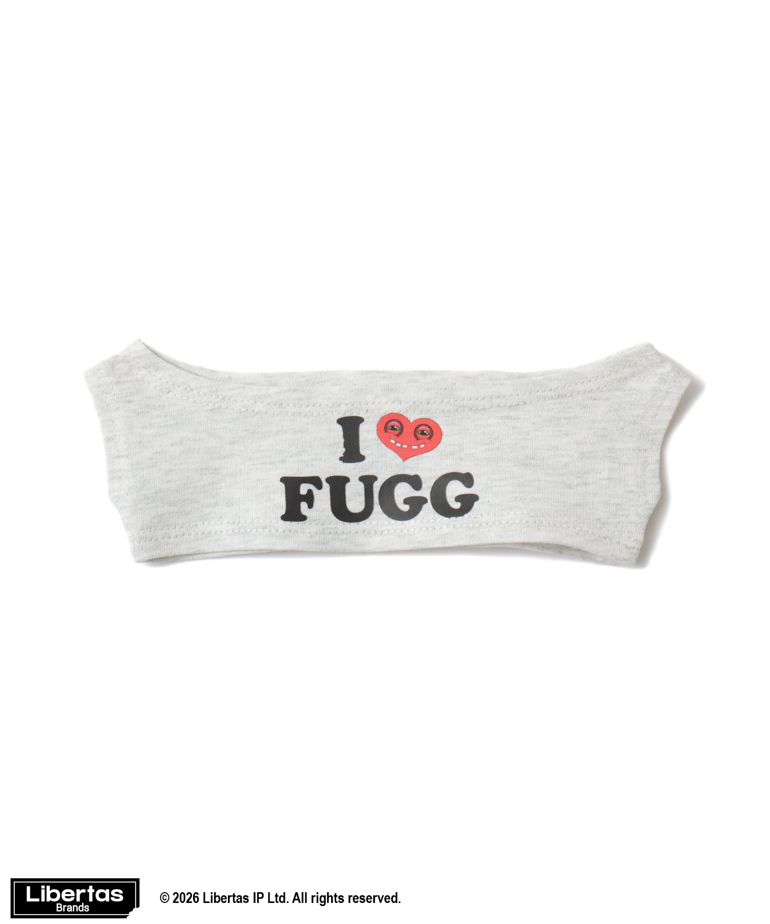 atmos pink x FUGGLER I LOVE FUGGLER LS T-shirt GRAYの画像