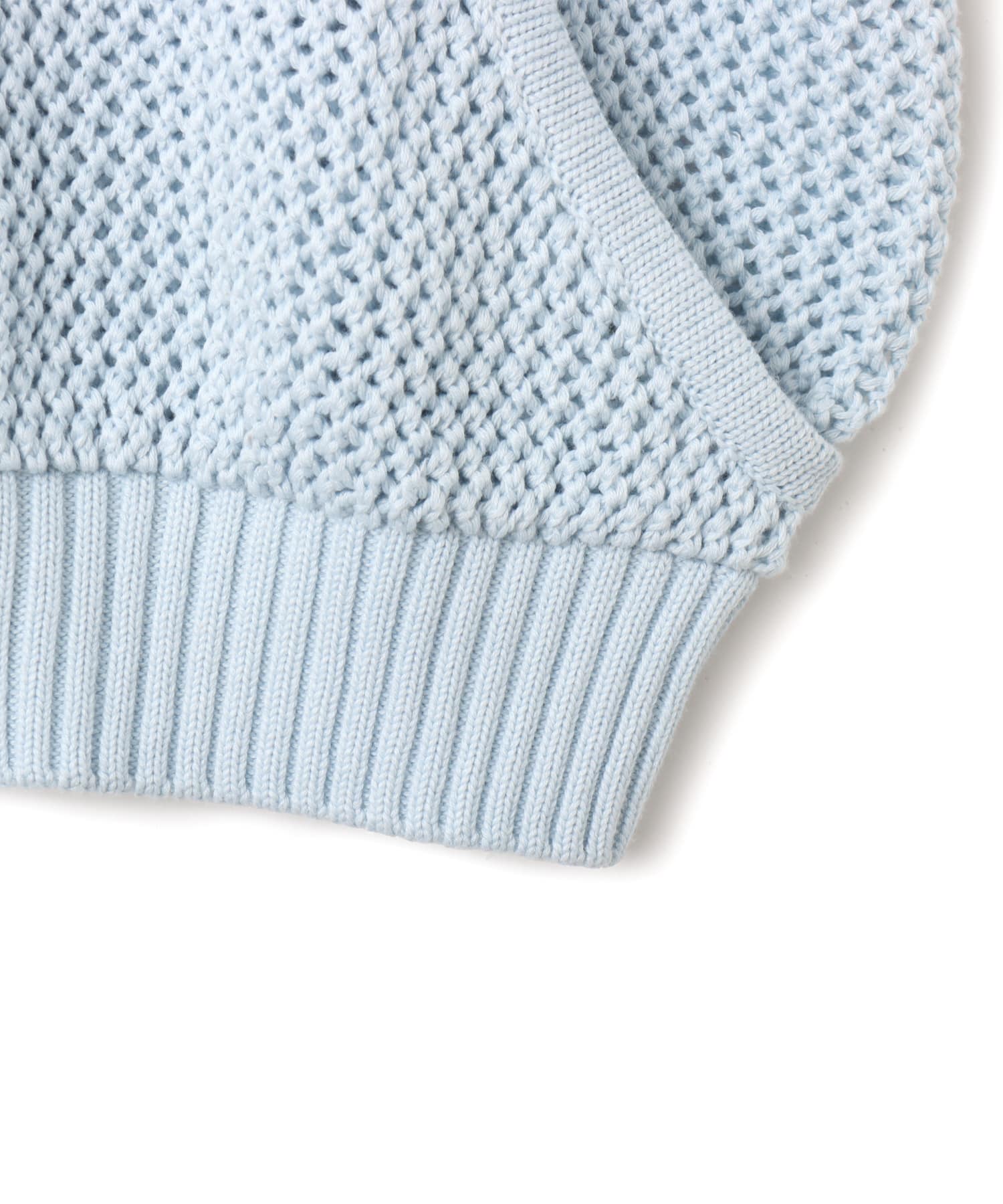 atmos pink Pointelle Knit Zip-up Hoodie SAXの画像