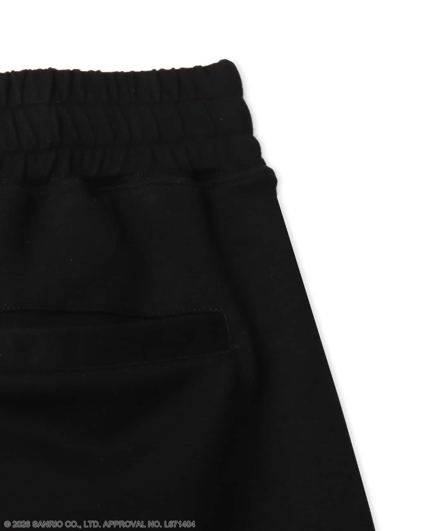 atmos pink x HELLO KITTY Sweat Pants BLACKの画像