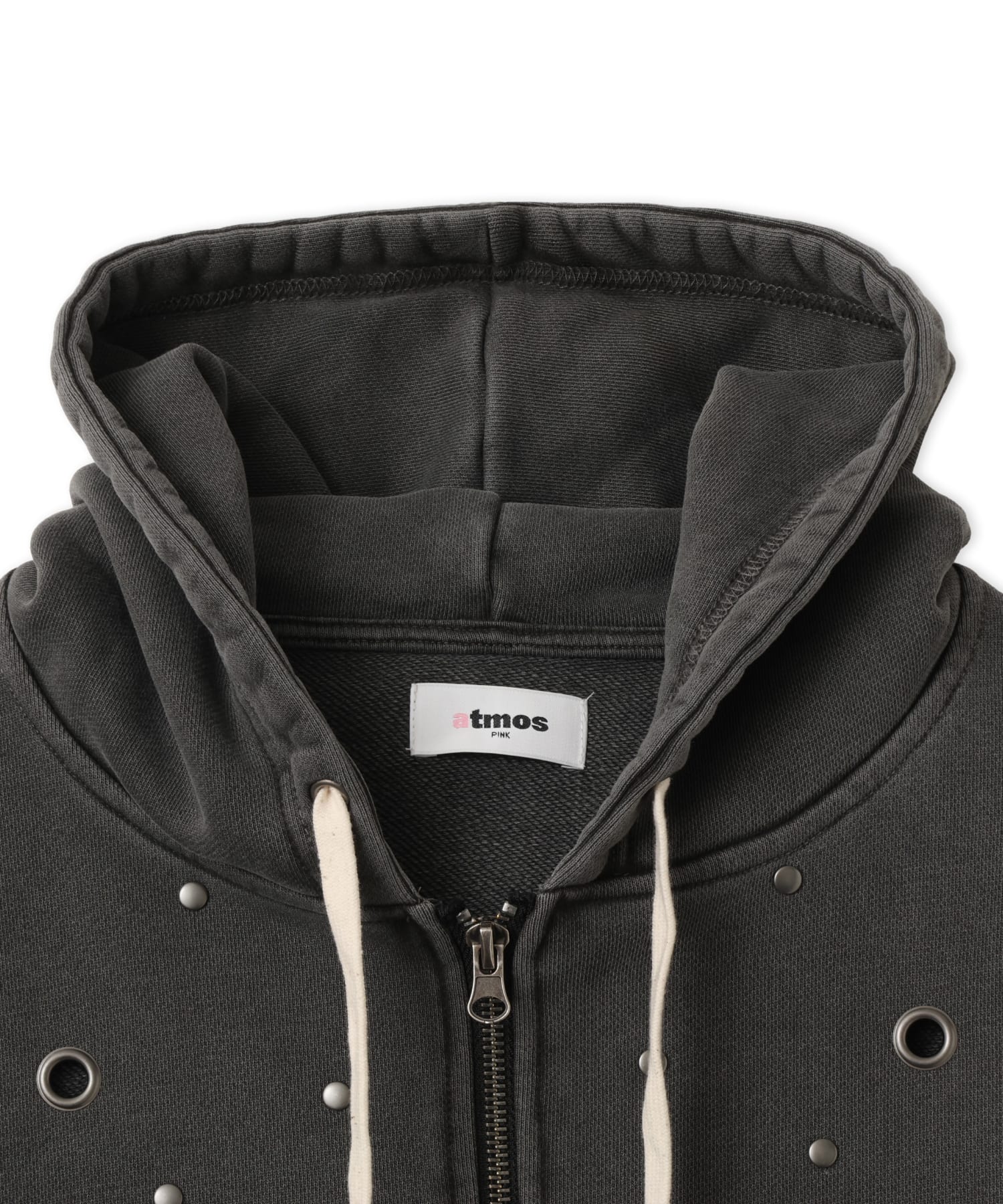 BOYNEXTDOOR x atmos pink Zip-up Hoodie BLACKの画像