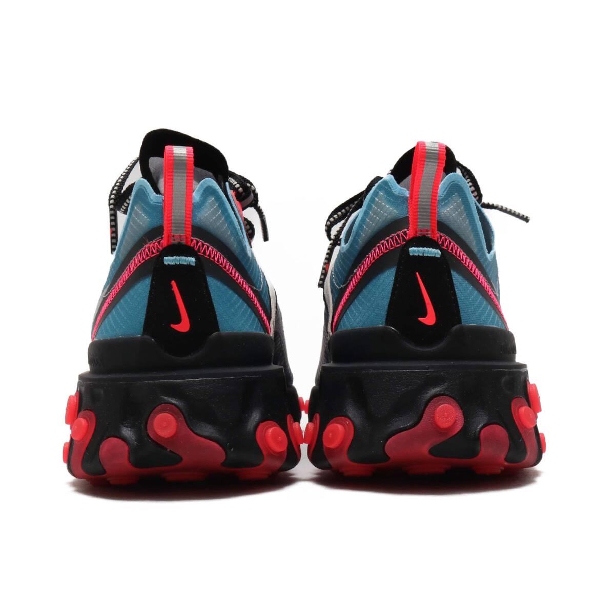 nike react element 87 black cool grey & blue chill