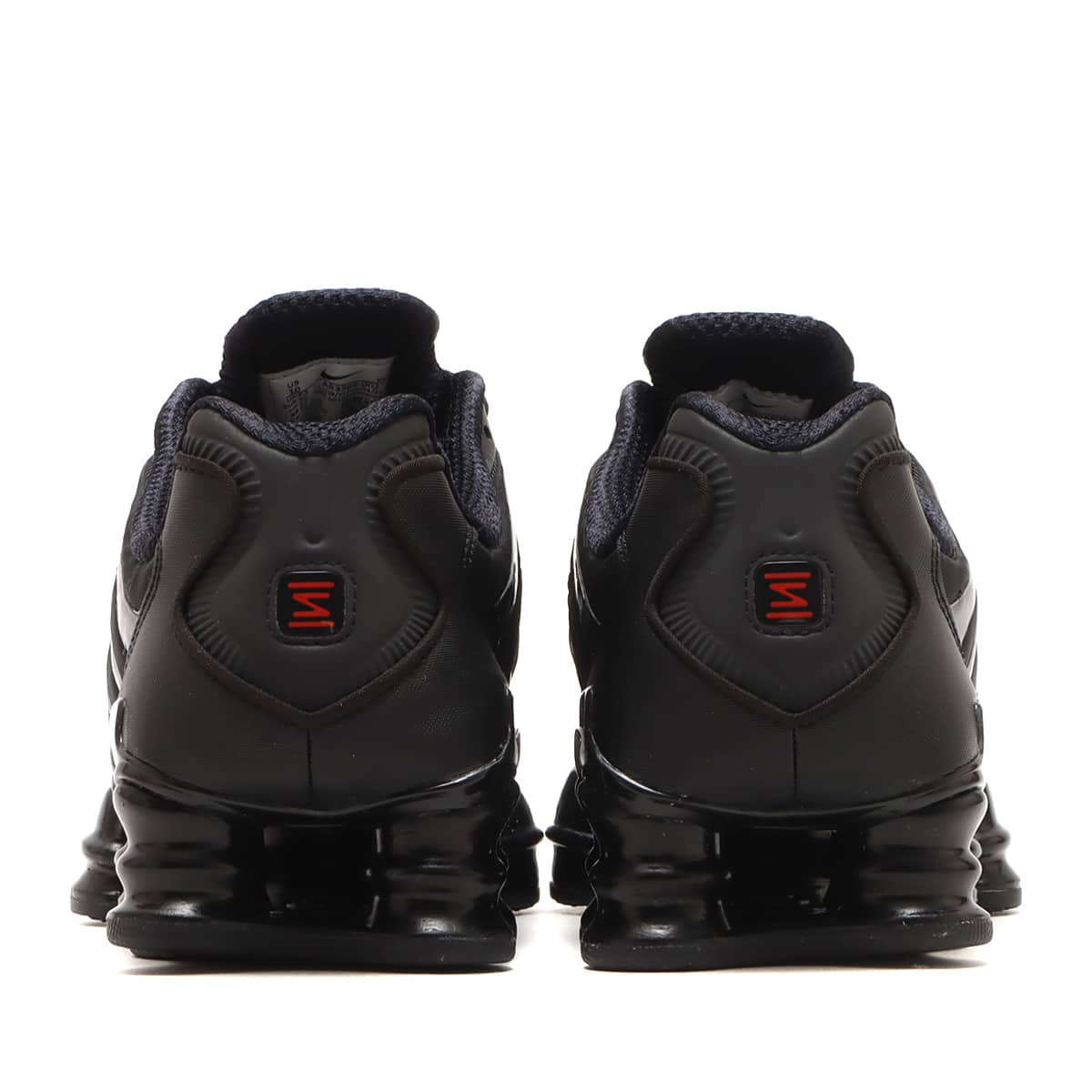 NIKE W SHOX TL BLACK/BLACK-MTLC HEMATITE-MAX ORANGE 23HO-I