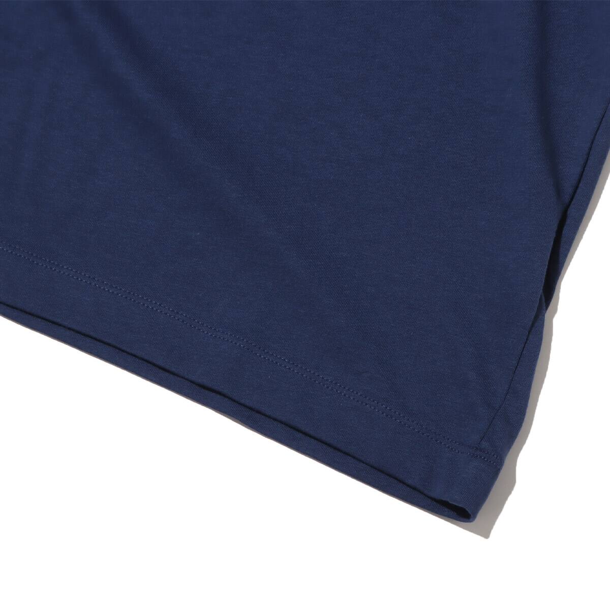 NIKE AS M NSW CLUB TEE - LS MIDNIGHT NAVY/WHITE 23FA-Iの画像
