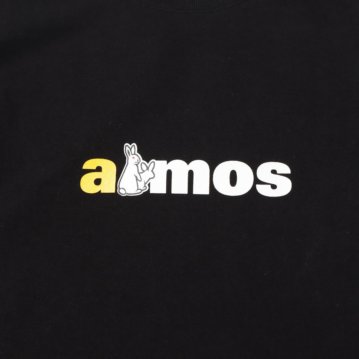 FR2 x atmos RABBIT LOGO TEE BLACK 20FA-I