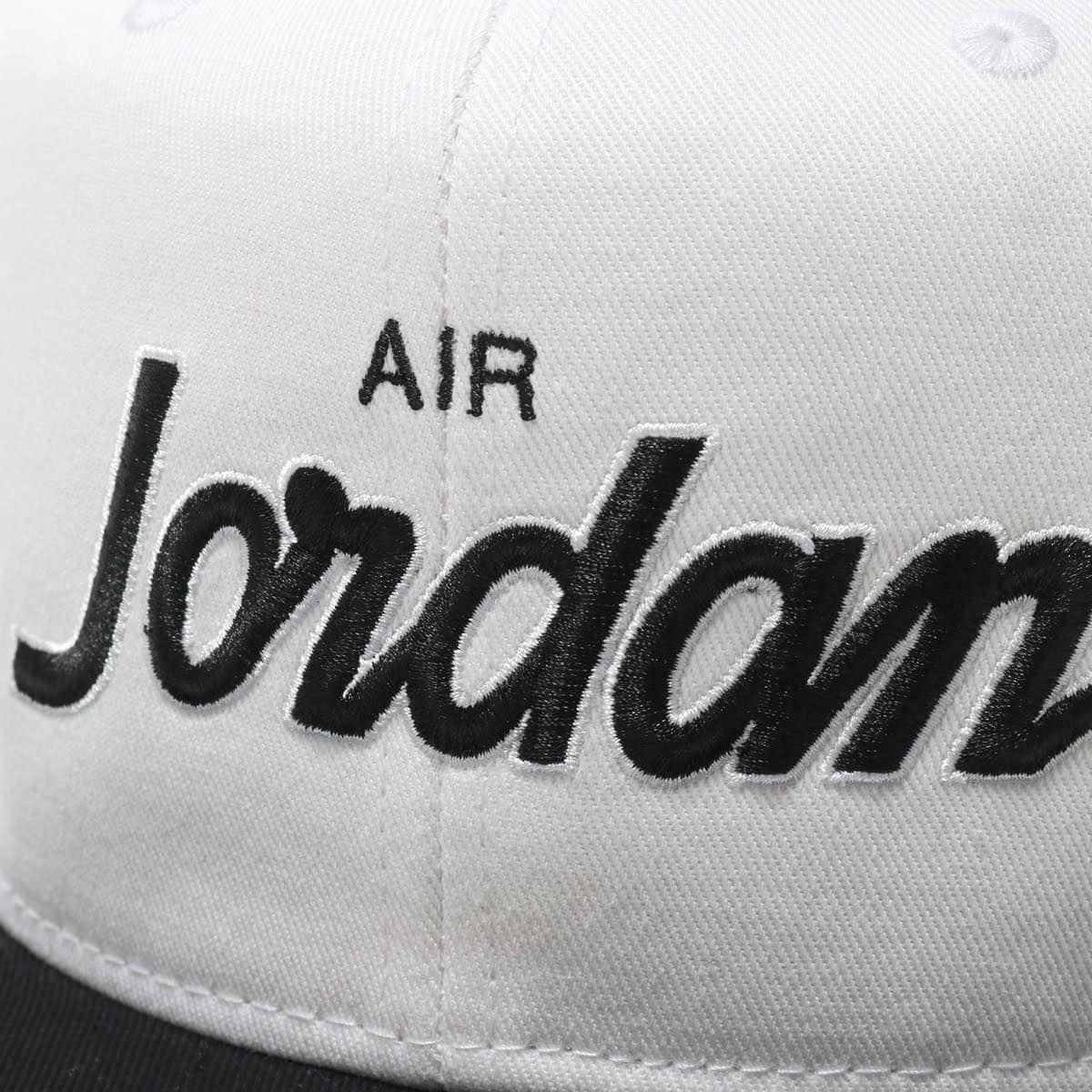 JORDAN BRAND JORDAN PRO SCRIPT CAP WHITE/BLACK/PINE GREEN 19SP-Iの画像