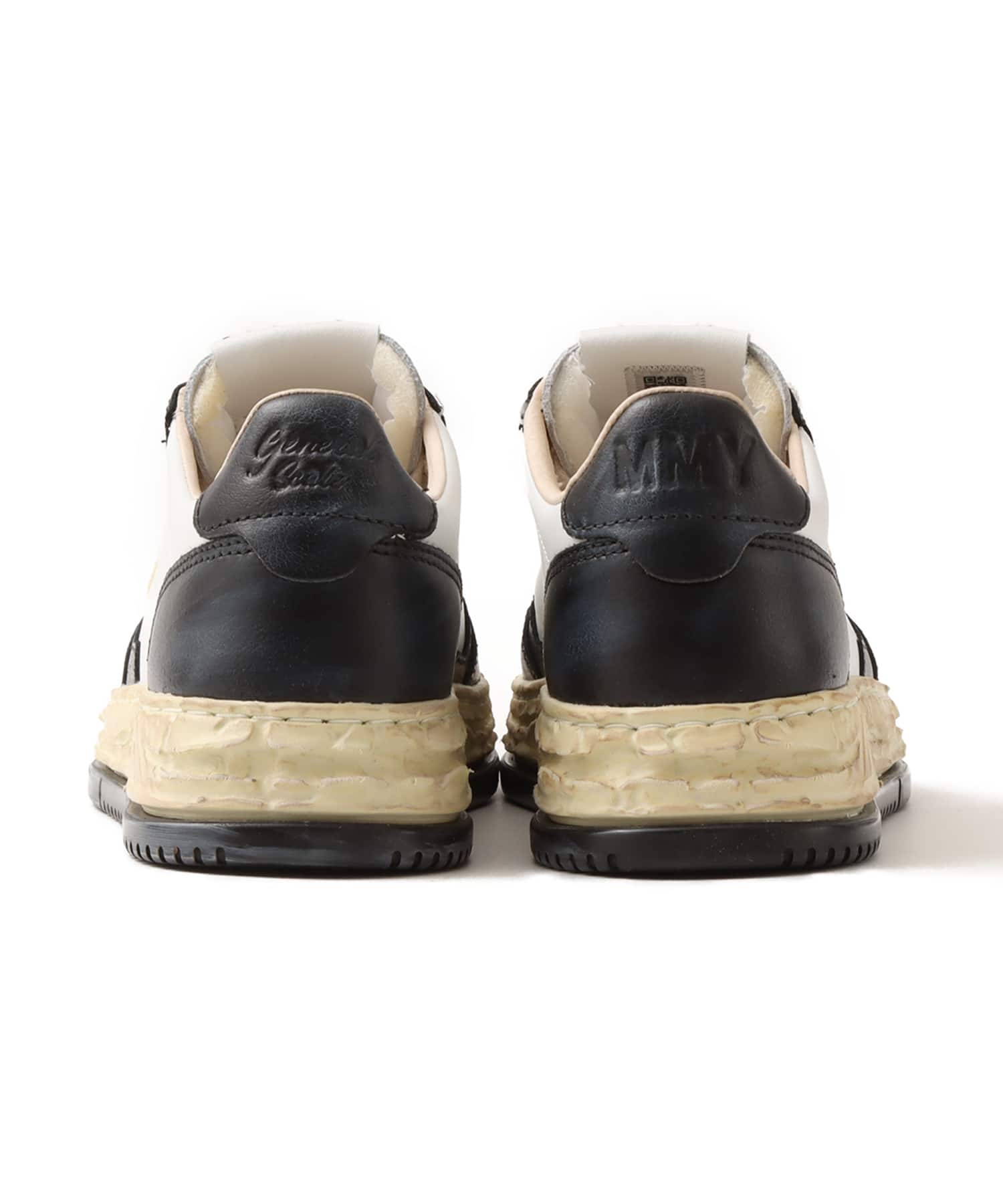 AUTRY SUPVINT LOW WOM MIHARA YASUHIRO WHT/BKの画像