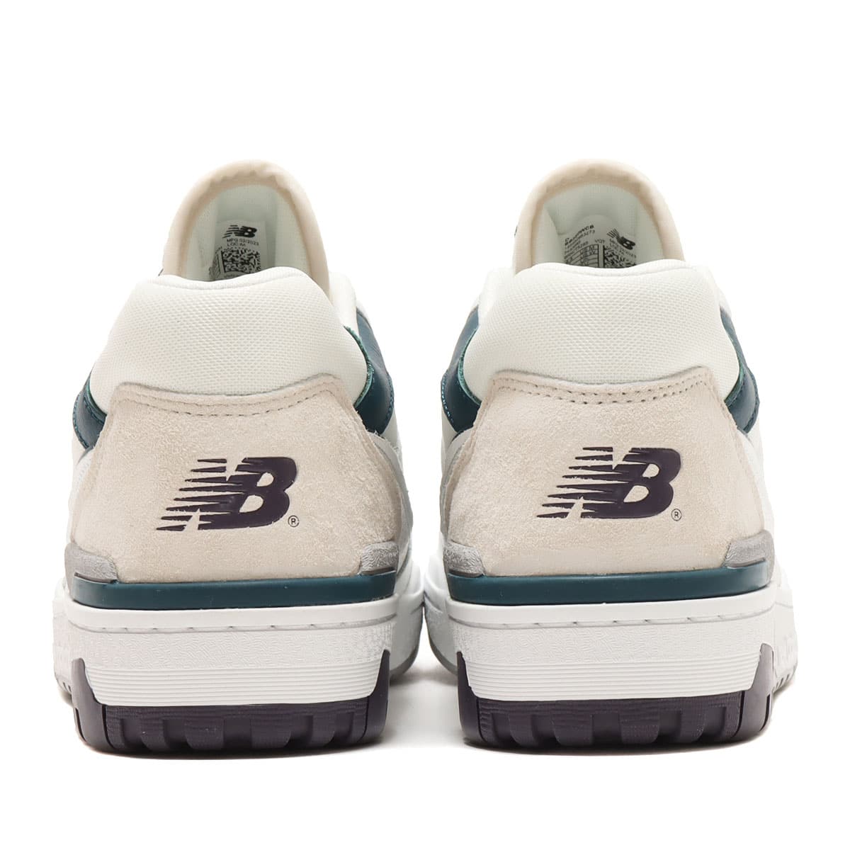 New Balance BB550WCB WHITE/BURGUNDY 23FW-I