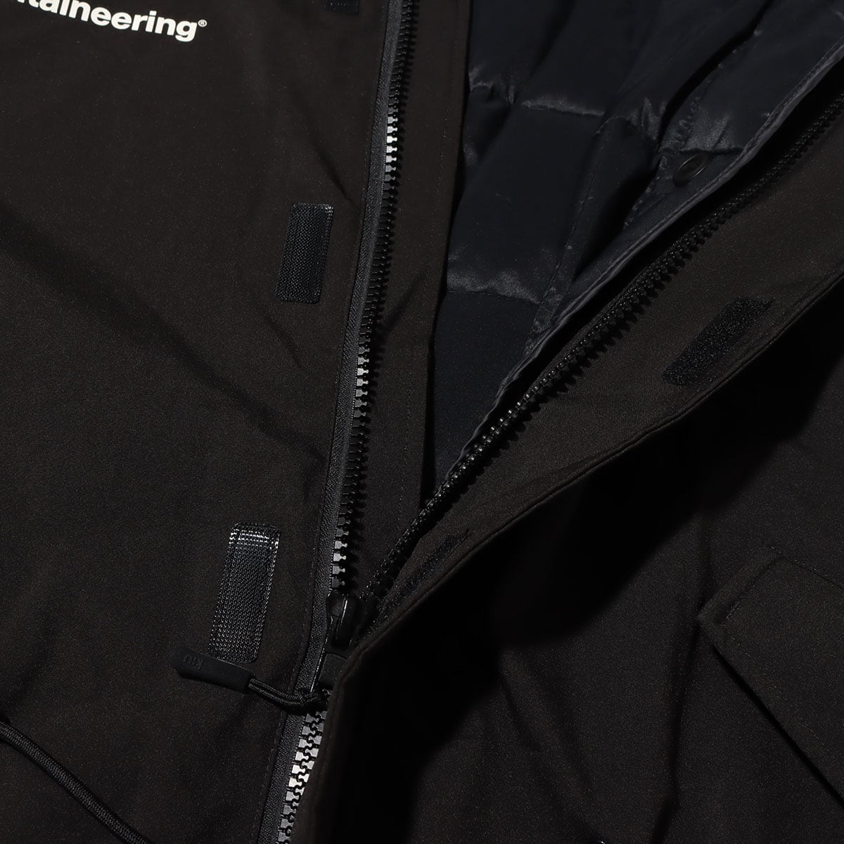 WHITE MOUNTAINEERING WATER PROOF 3WAYS MODS COAT BLACK 21FA-Iの画像