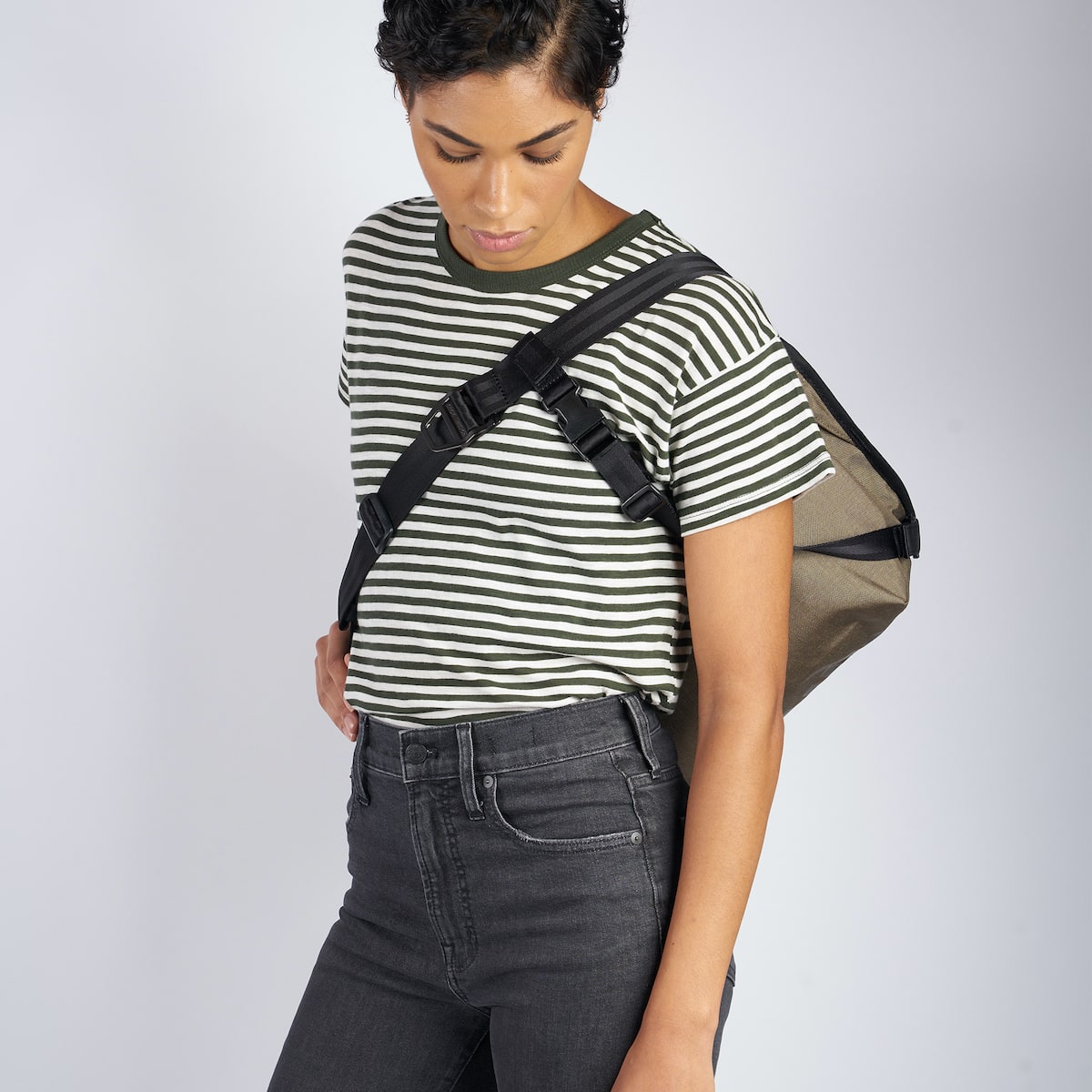 CHROME SIMPLE MESSENGER BLACK 22SP-Iの画像