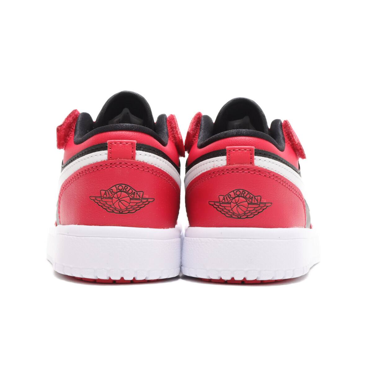 JORDAN BRAND JORDAN 1 LOW ALT (PS) BLACK/WHITE-VERY BERRY 21FA-Iの画像