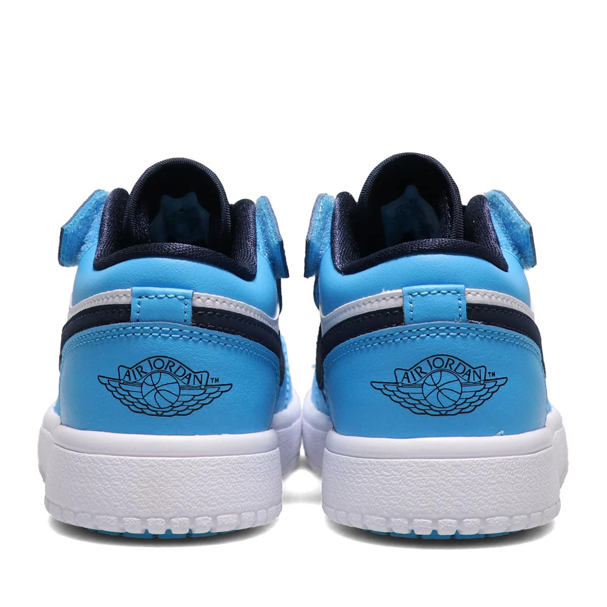 JORDAN BRAND JORDAN 1 LOW ALT (PS) WHITE/DK POWDER BLUE-OBSIDIAN 21FA-Iの画像