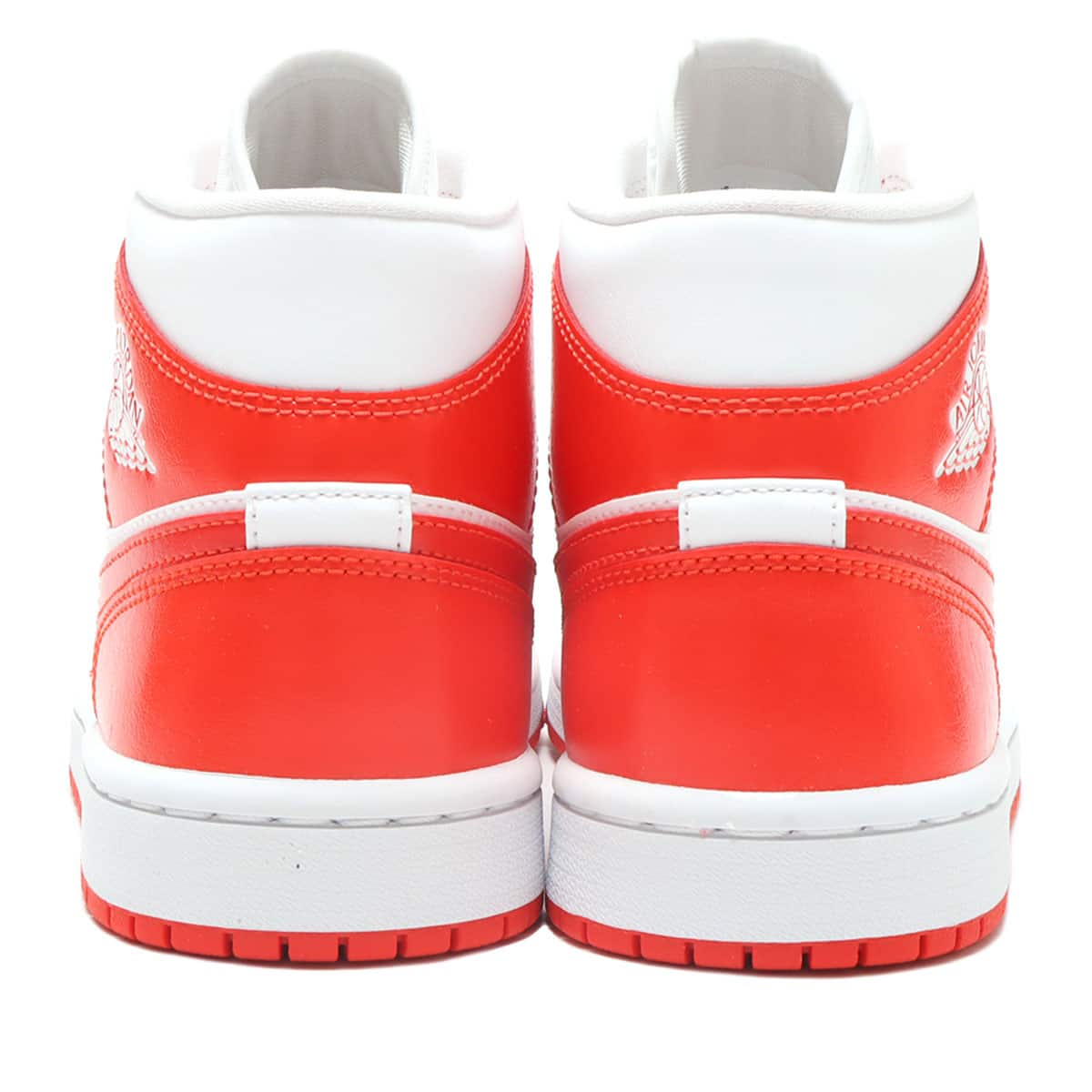 JORDAN BRAND WMNS AIR JORDAN 1 MID WHITE/HABANERO RED-WHITE 21FA-I