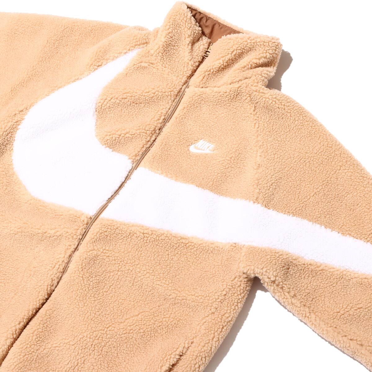 NIKE AS M NSW VW SWSH FULL ZIP JKT HEMP/WHITE/ARCHAEO BROWN/WHITE 22HO-I