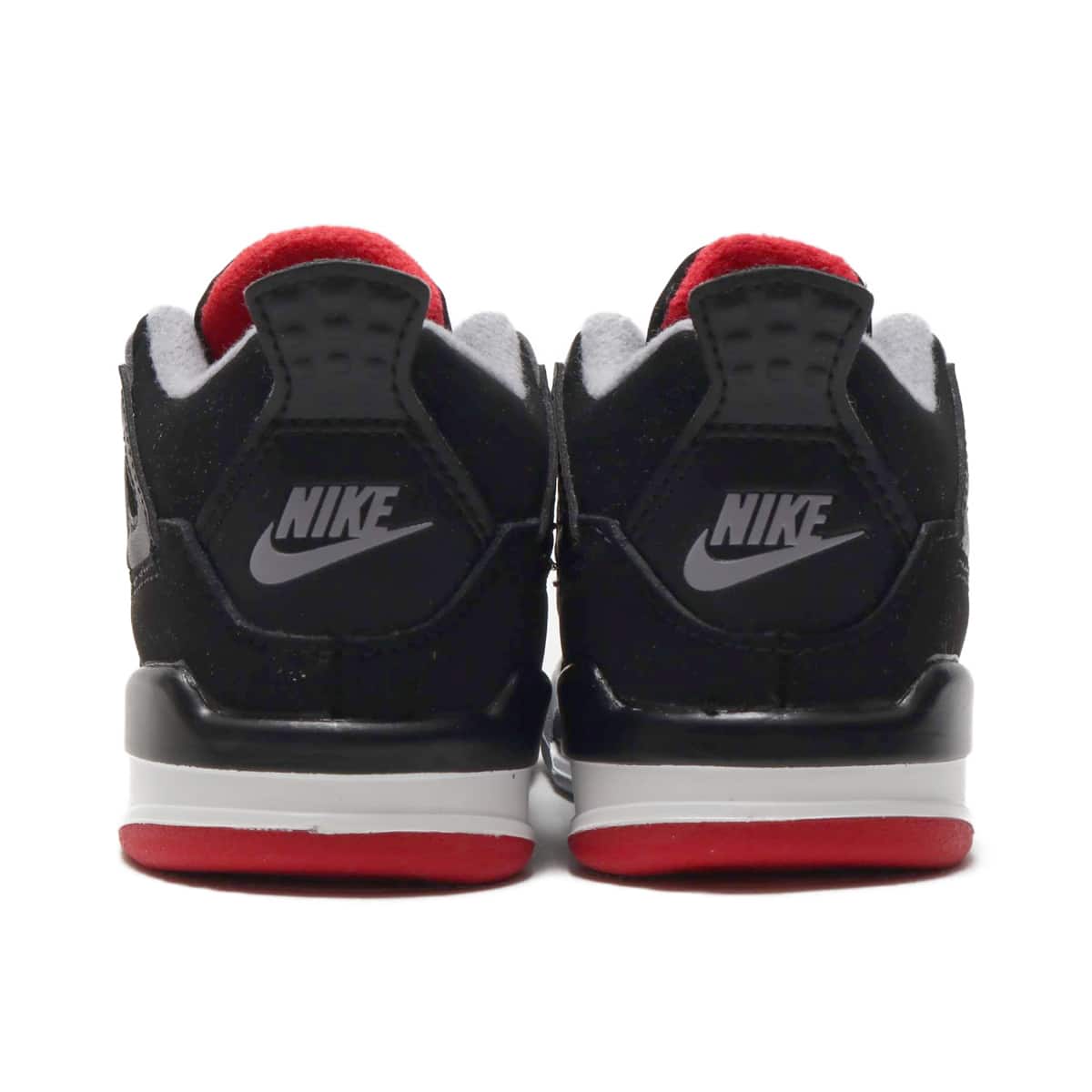 JORDAN BRAND JORDAN 4 RETRO TD BLACK/FR RED-CMNT GRY-SMMT