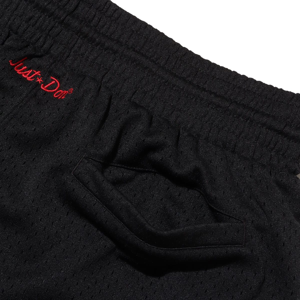 Mitchell & Ness NBA JUST DON PRACTICE SHORTS BULLS BLACKの画像
