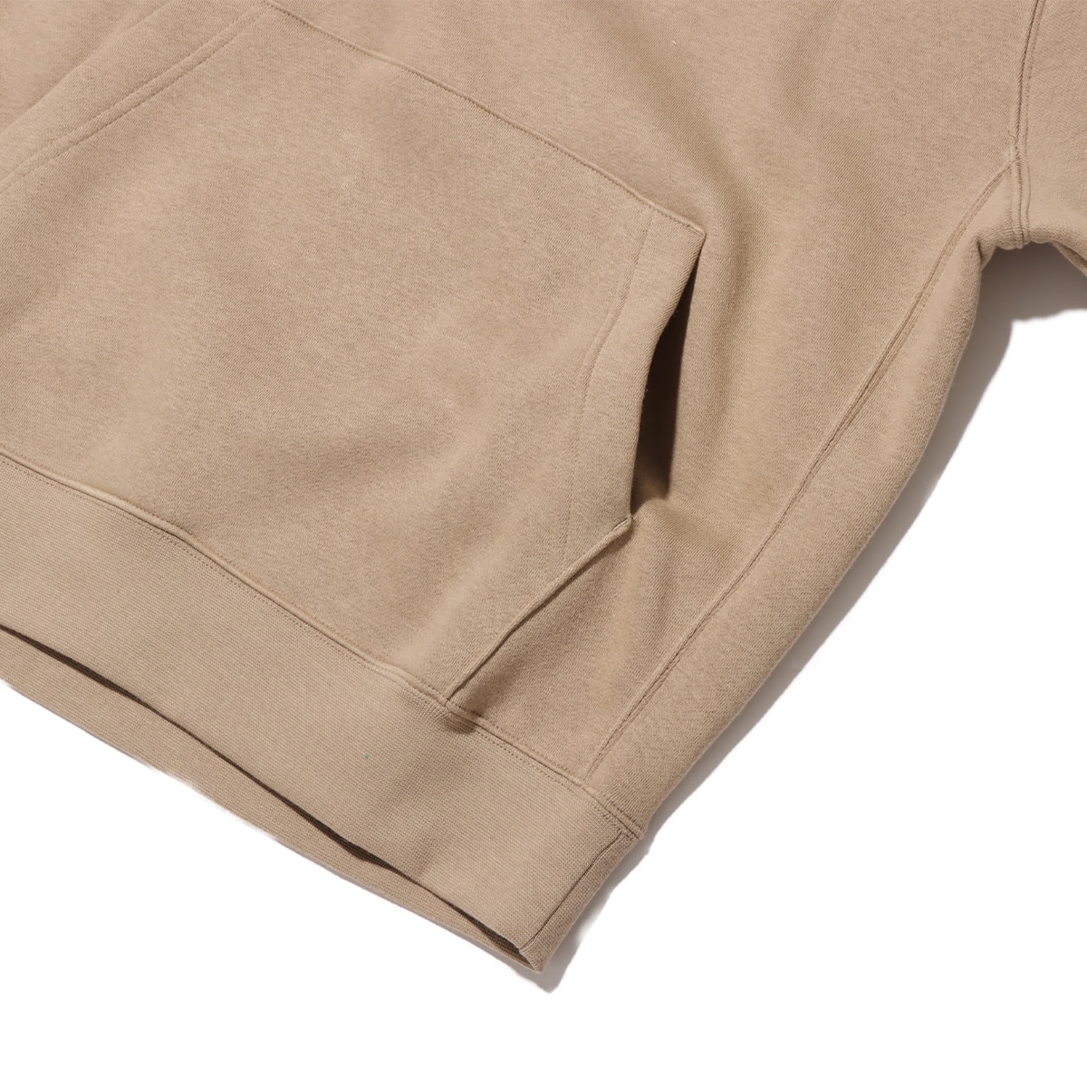 NIKE AS M NSW CLUB HOODIE PO BB KHAKI/KHAKI/WHITE 24SP-Iの画像