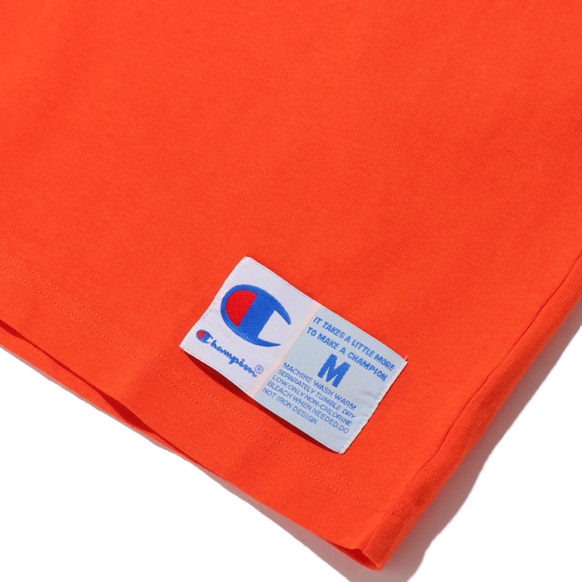 Champion T-SHIRT オレンジシャーベット 20SS-Iの画像