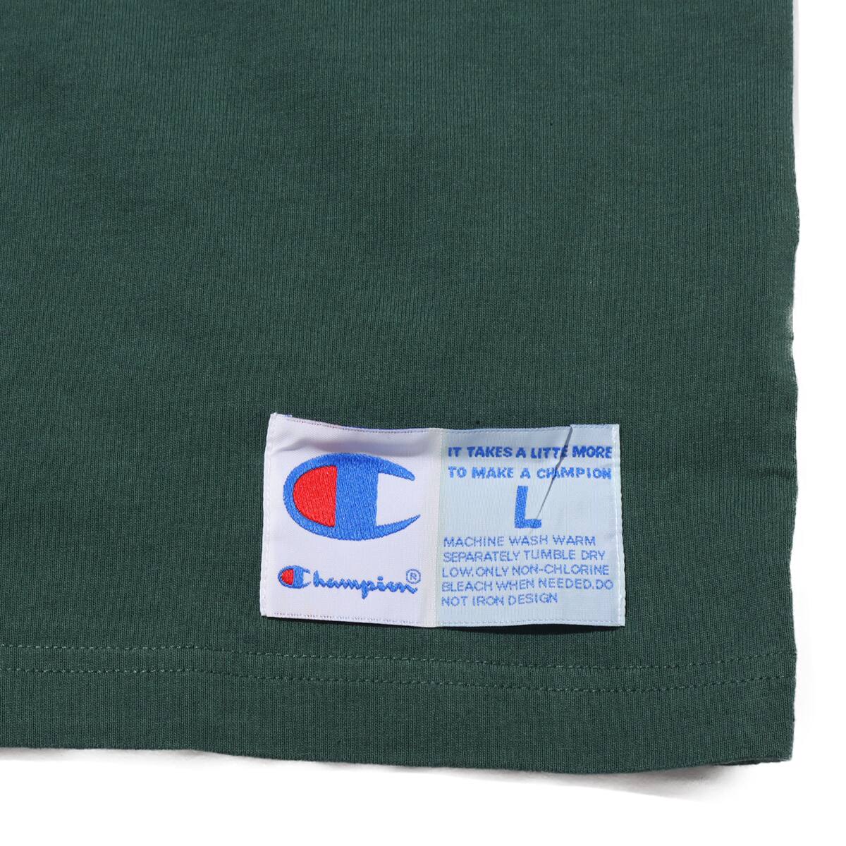 Champion S/S T-SHIRT DARK GREEN 20FW-Iの画像