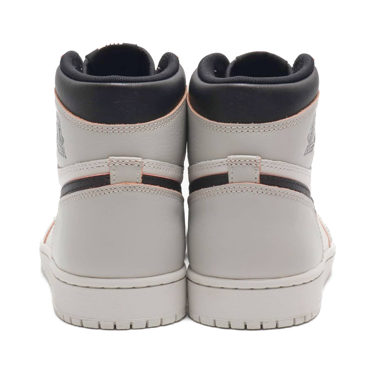 JORDAN BRAND AIR JORDAN 1 HIGH OG DEFIANT LT BONE/BLK-CRMSN TNT-HYPR PNK 19SU-Sの画像